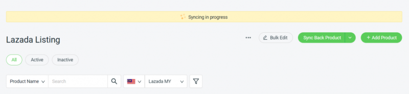 Syncing Process