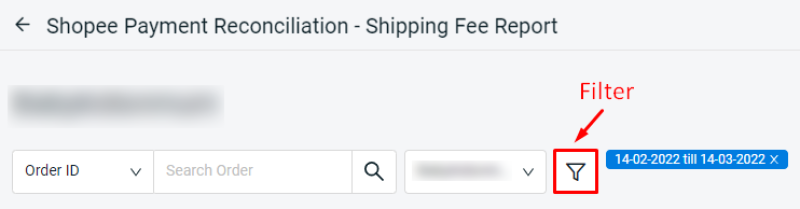 Shipping Fee Report