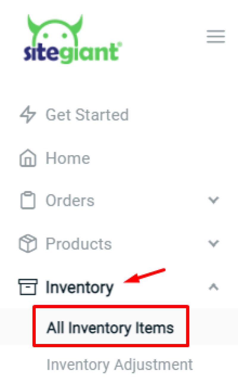All Inventory Items