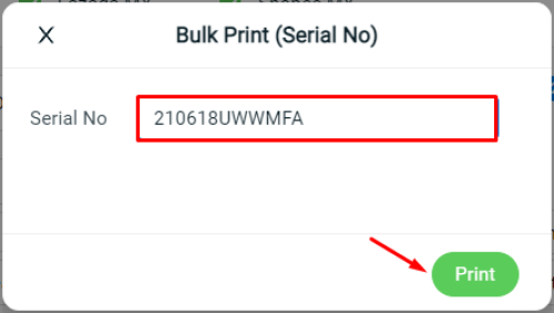 Print Shipping Label