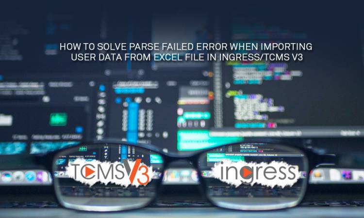 Parse Failed Error